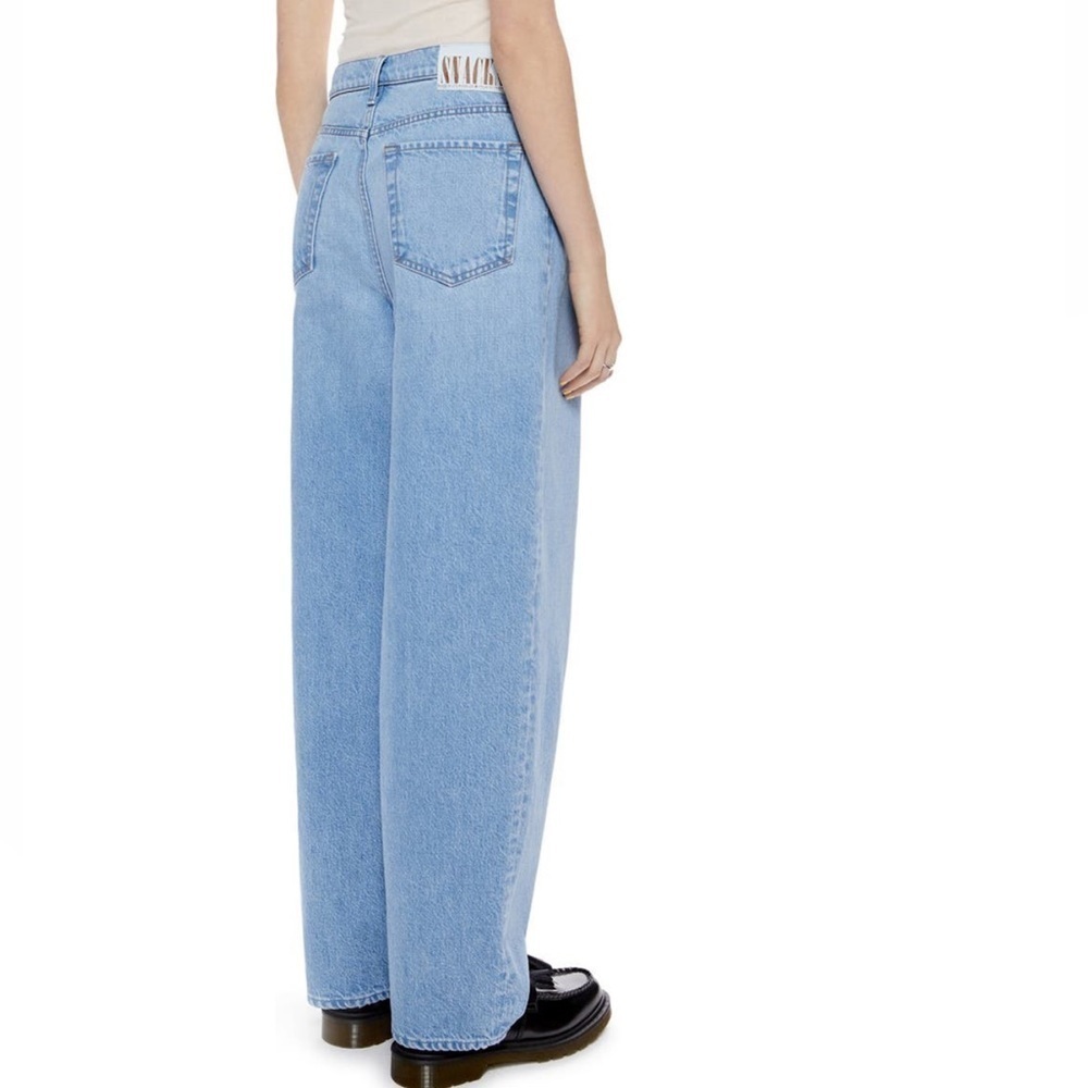 MOTHER
SNACKS! The Pleated Fun Dip Puddle Straight Leg Jeans - Picture 2 of 11